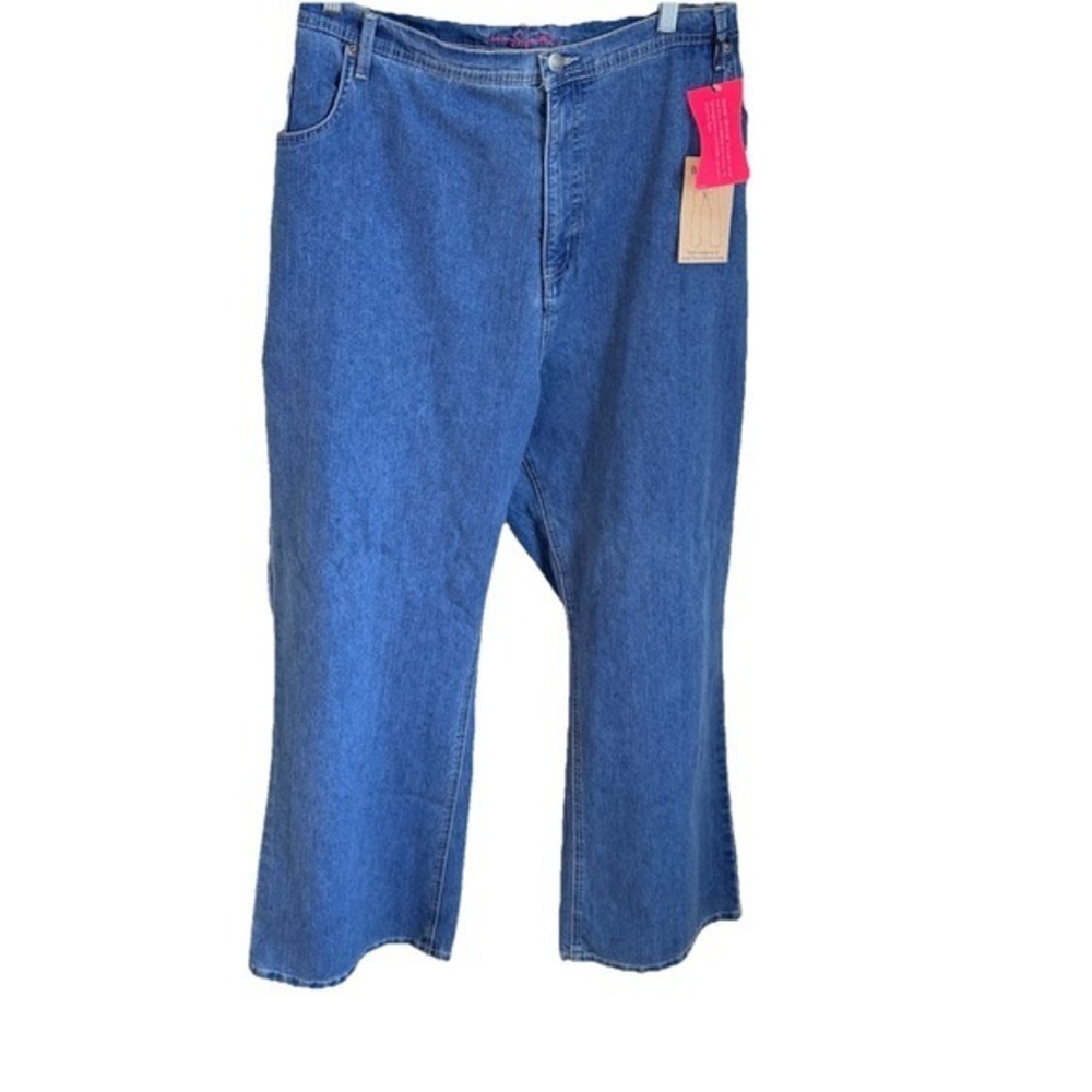 30 Plus size Women's  NWT Liz & Me Signature Bootcut Jeans with‎ Secret Slimmer